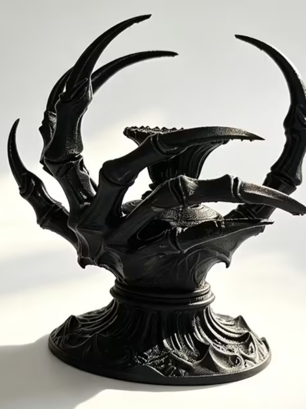 Black Gothic Claw Decor -3d Printed